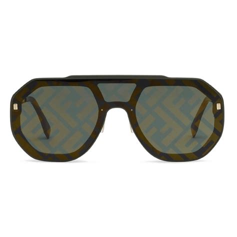 fendi green sunglasses